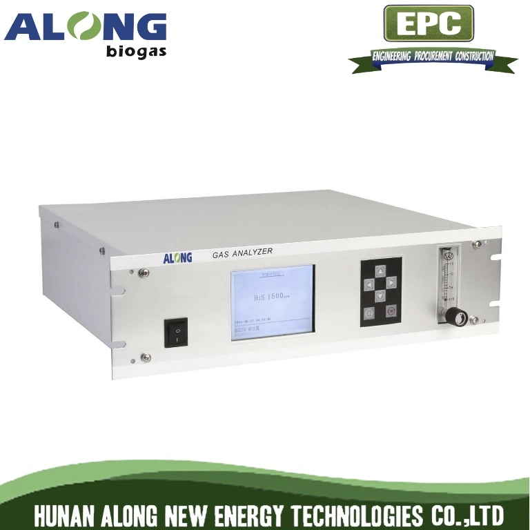 Online Biogas Analyzer H2s, CO2, CH4, Detector