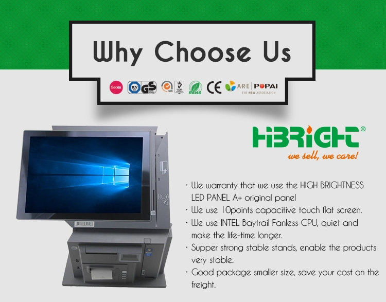 POS System Cash Register with 80mm POS Printer Cash Drawer for Retail