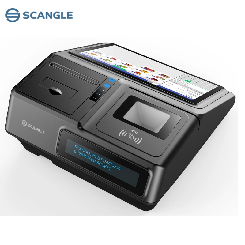 Android POS System with 80mm POS Printer Scanner NFC 3G 4G