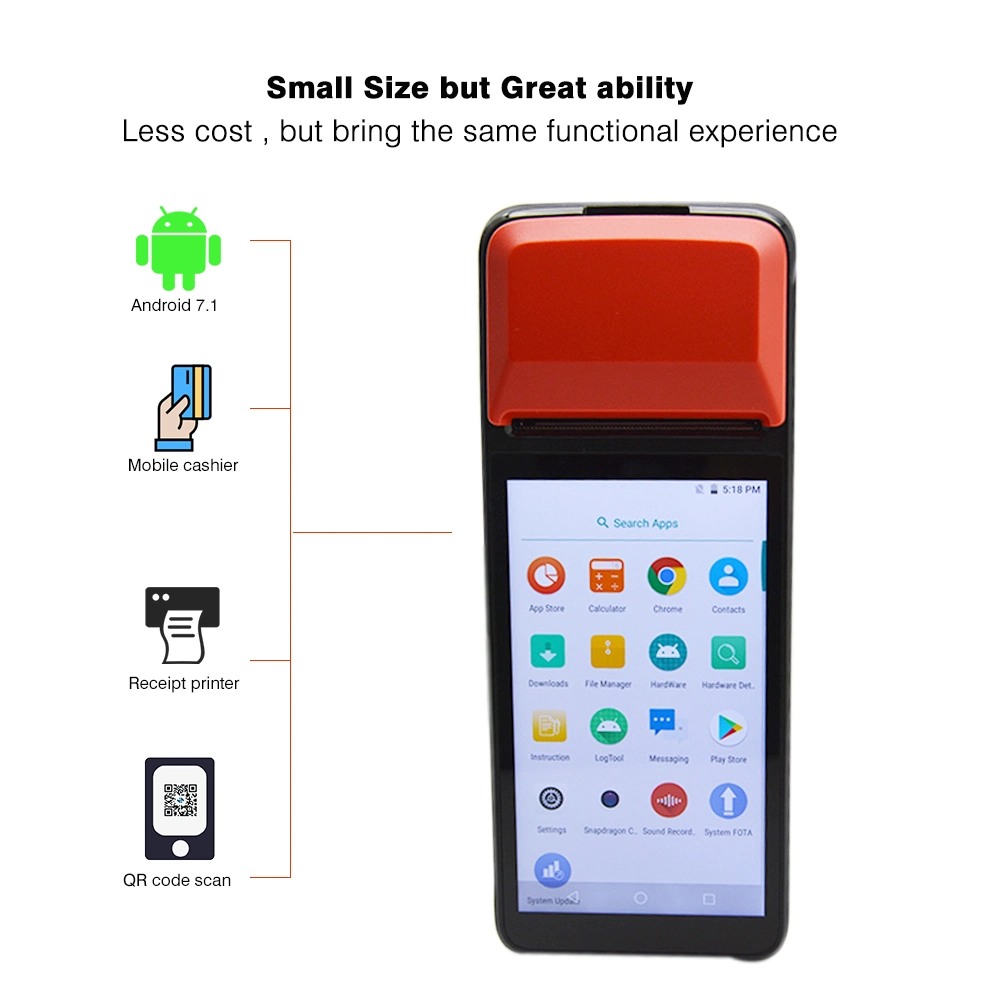 R330 Billing POS Machines Terminal Point of Sale Order Cash Register Mobile POS System (R330)