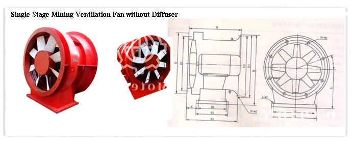 Underground Mining Operations Primary Ventilation Fan