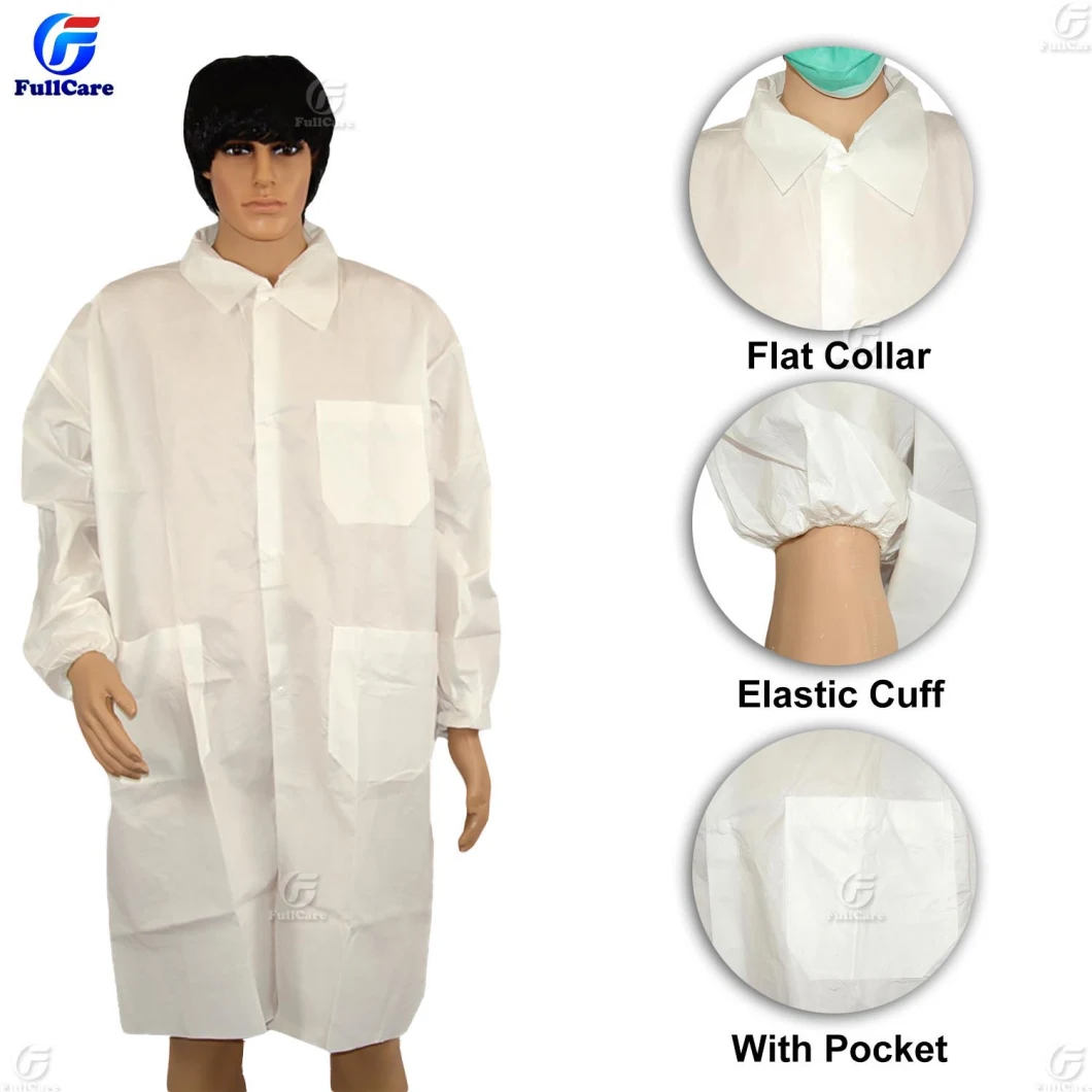 Medical, Doctor, Dr. /Dr Lab Coats, Nonwoven Lab Coat, Disposable Lab Coat, Protective Lab Coat, Waterproof Lab Coat, Microporous Lab Coat, Lab Coat