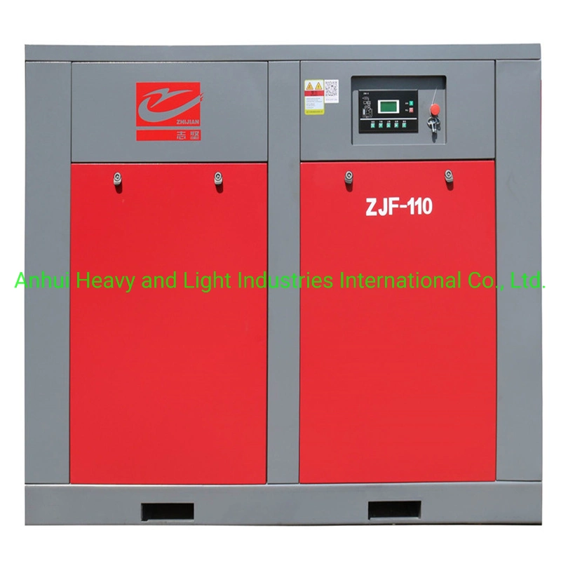 Air Screw Compressor Screw Belt Drive Compressor Hot Sales 116psi 40cfm/Min 7.5kw Belt Drive