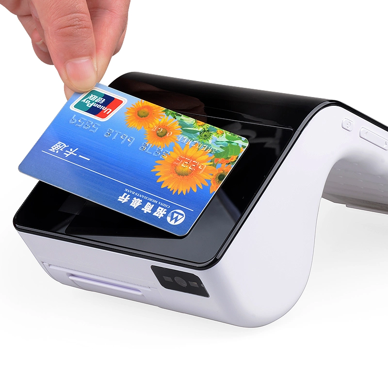 Mobile Commerce Smart NFC EMV POS Terminal for Cash Register with Bluetooth WiFi 4G Thermal Printer and Scanner PT7003