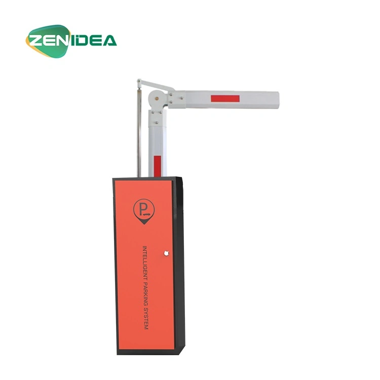 Paper Ticket Road Barrier Car Parking System for Store and Barcode Parking Barrier Gate System