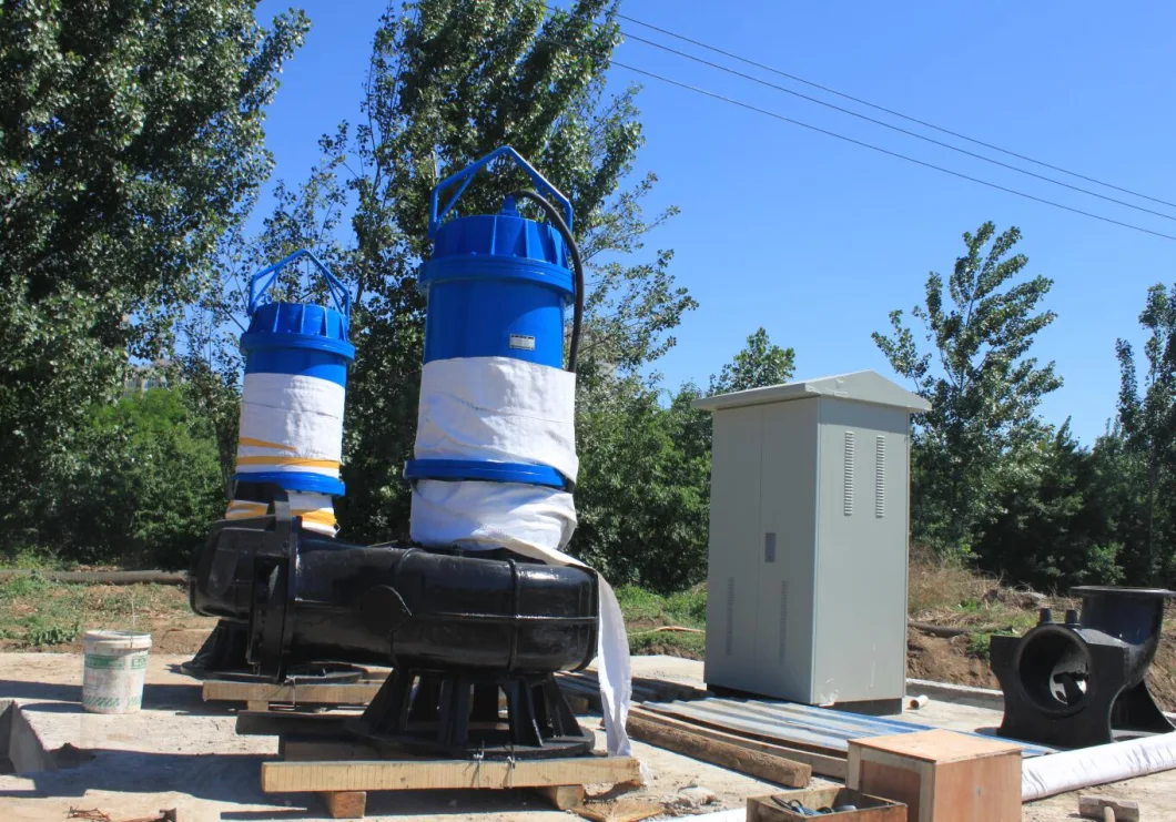 Flood Pump Large Flow Water Drainage Axial Flow Pump