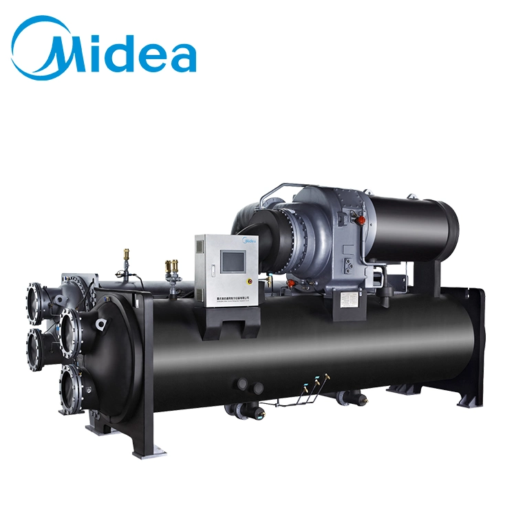 Midea High Efficiency Centrifugal Chiller 1000rt Ccwe1000h 3516kw Lower Sound Levels and Vibration Ton Water Cooled Chiller