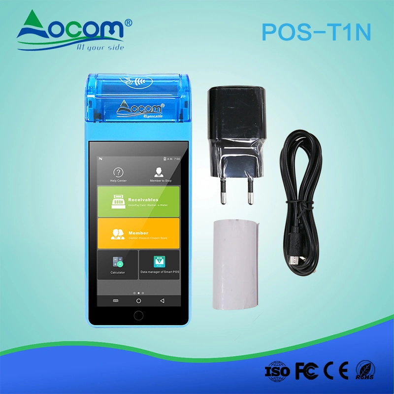 Mobile Android 7.0 OS Smart Android POS Terminal for Qr Code Payment