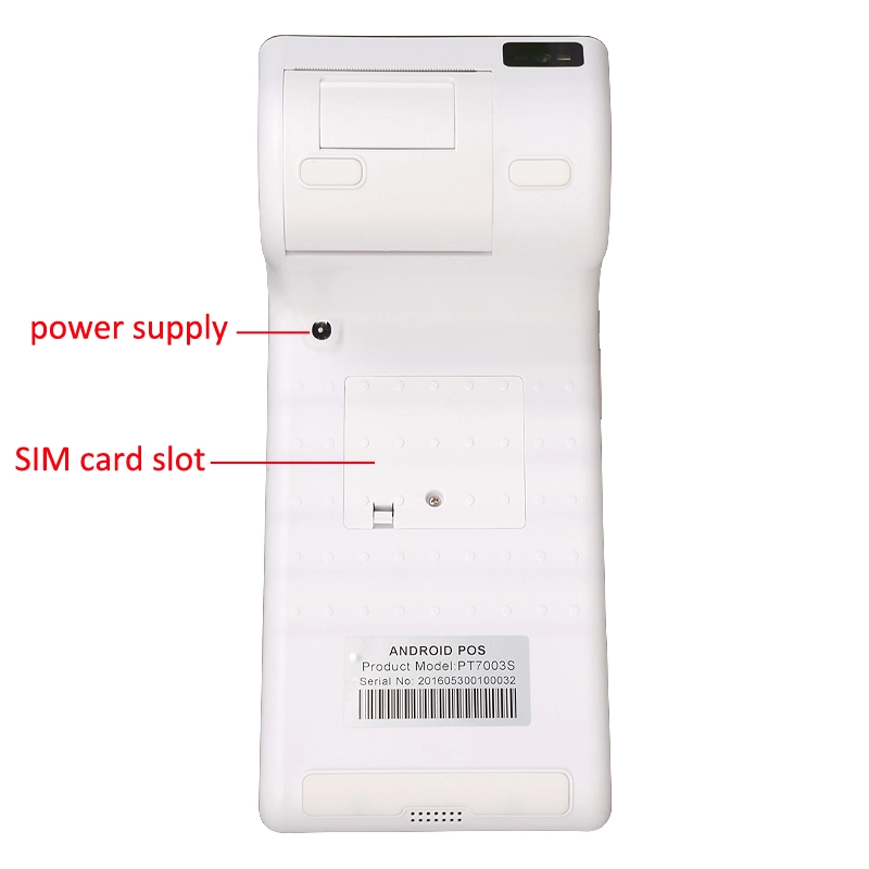 Portable Android WiFi 4G POS Terminal with Printer Scanner for Restaurant System