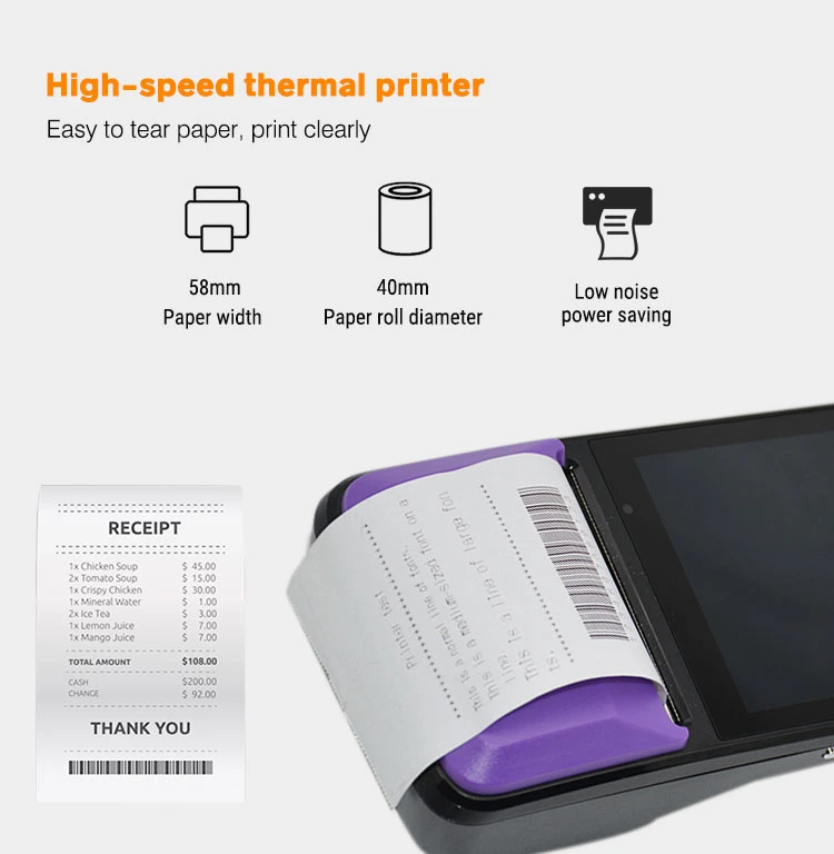 Billing POS Machines Terminal Price Point of Sale Order Cash Register Mobile POS System (R330C)