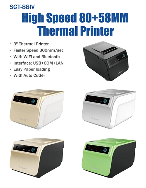 Scangle 80mm Thermal Printer, POS Printer, Till Printer