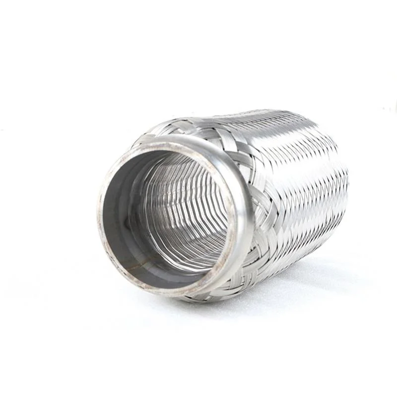 Universal Exhaust Flexible Pipe with Interlock Inside, Auto Parts, Exhaust Connectors in China