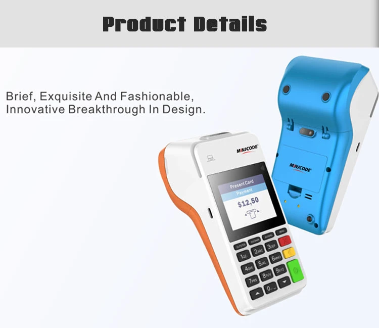 Free Sdk Support Prepaid Card Reader Smart Android POS Terminal for Wholesales