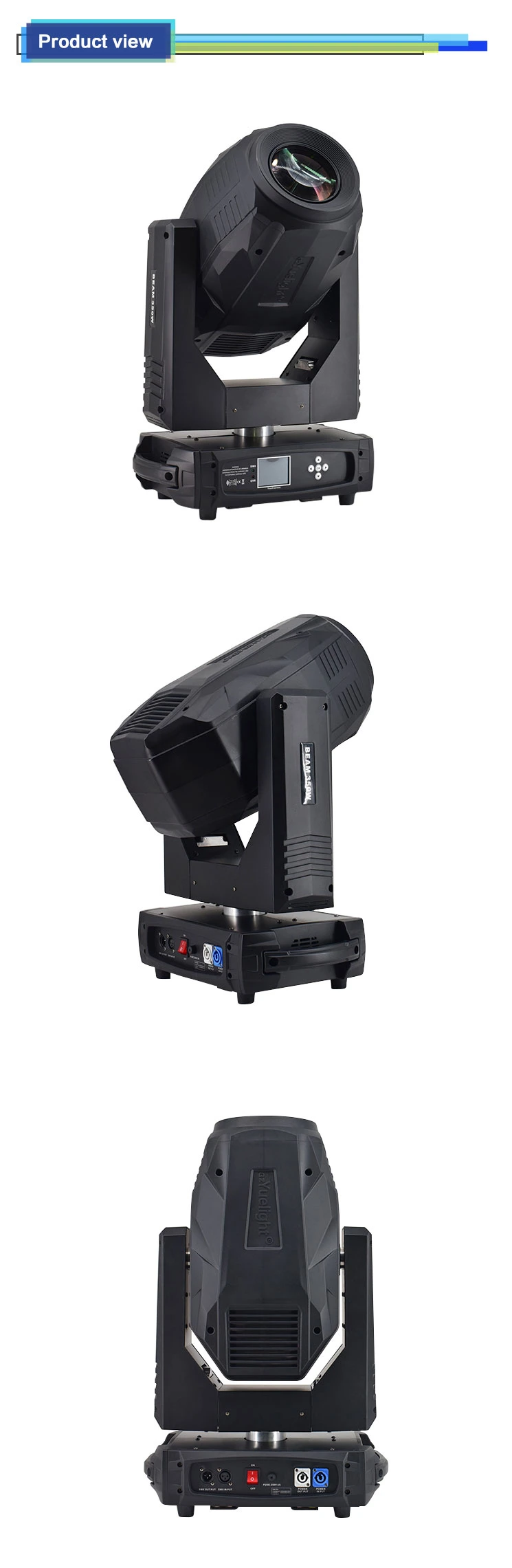 Beam Spot Wash 3in1 Moving Heads 350W LED Effect Light for DJ
