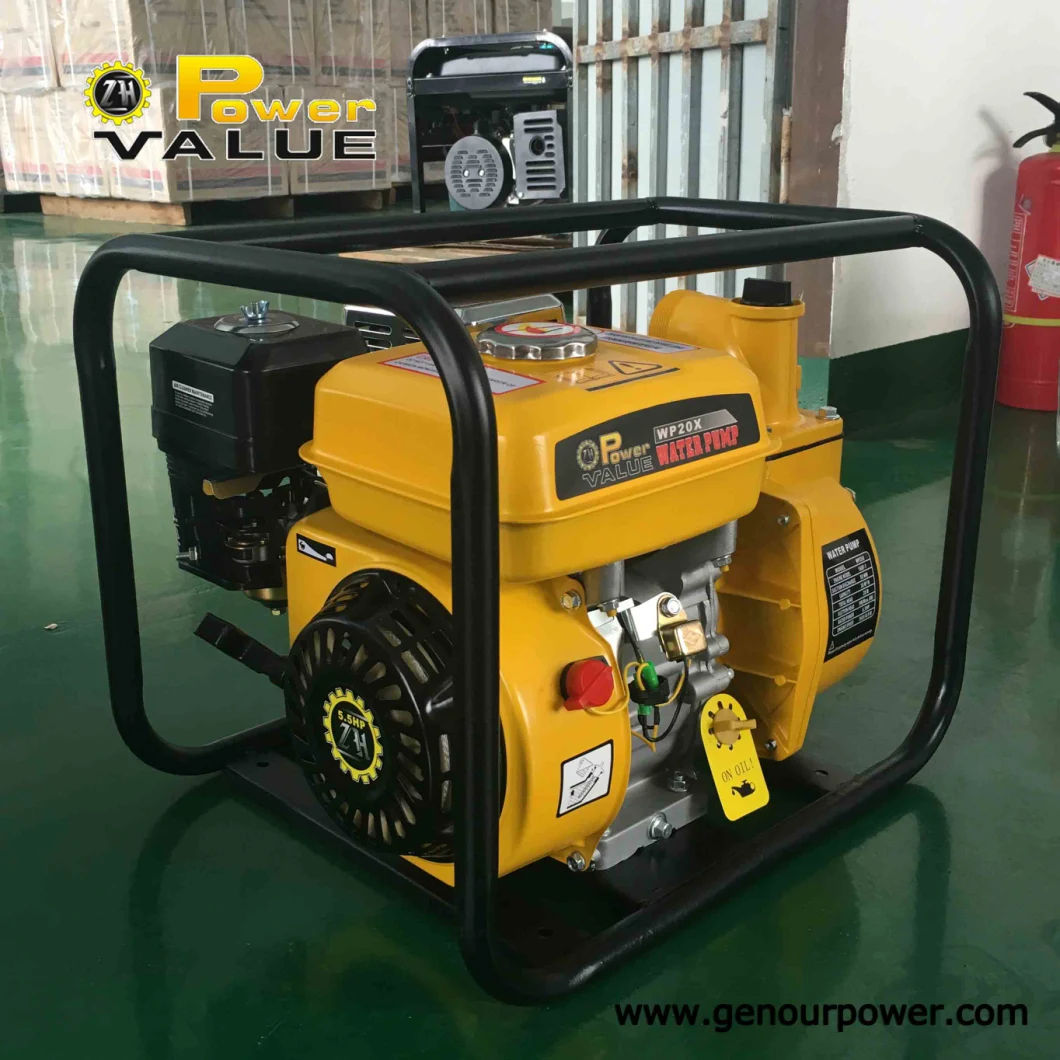 Wp20X Gasoline Engine Water Pump, 5.5HP Engine Water Pump, 2 Inch Water Pump