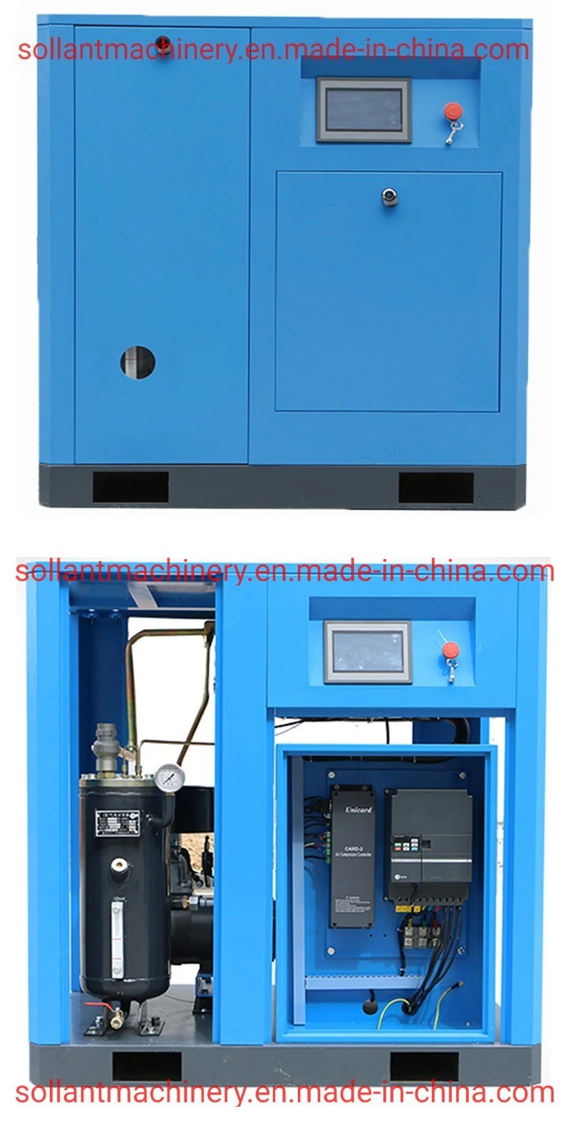 10HP-200HP Screw Compressor, Screw Type Air Compressor/OEM & ODM Available