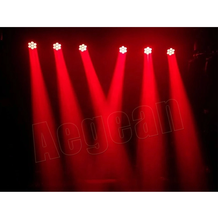LED Beam Moving Head 7X40 RGBW LED Zoom Moving Head DJ Light