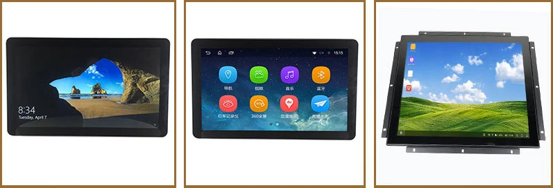 Cheap POS 15 Inch Touch Screen Monitor Resistive Touch Display