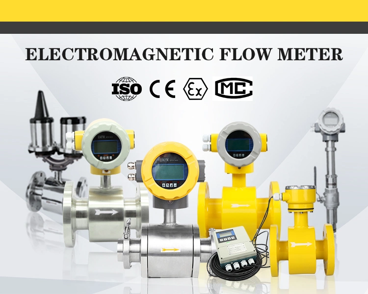 Digital 1 Inch Electromagnetic Flow Meter Food Grade Water Flow Meter Price