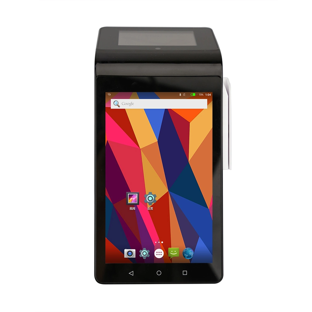 PT7003 EMV POS Machine Best All in One Tablet Android Touch NFC Terminal with Thermal Printer