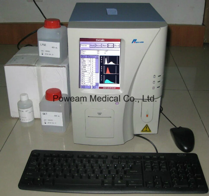 Ce Approval Advanced Clinic Portable Hematology Analyser (6280)