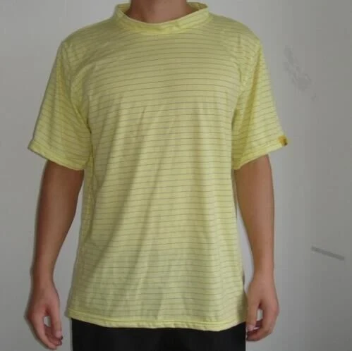 ESD T-Shirt Material Anti-Static Knitting Polo Fabric