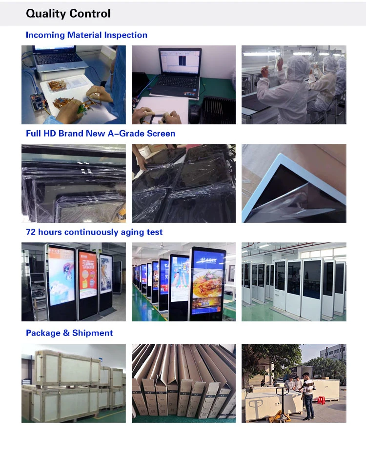 Aiyos 21.5 Inch Android Digital Signage LCD Displays with Hand Washing Liquid Sanitizer Dispenser