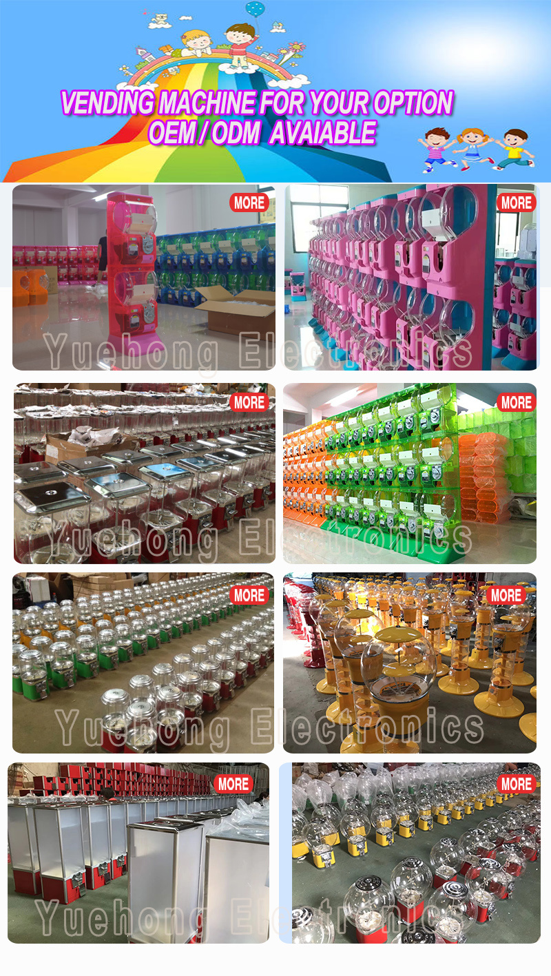 Gashapon Machines Manufacturer Bouncy Ball Spiral Capsule Gumball Vending Machine Spiral Vending Machine