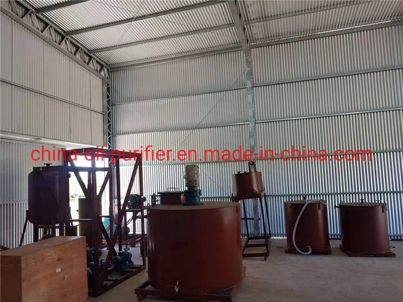 BOD Vacuum Lube Oil Distillation Machine