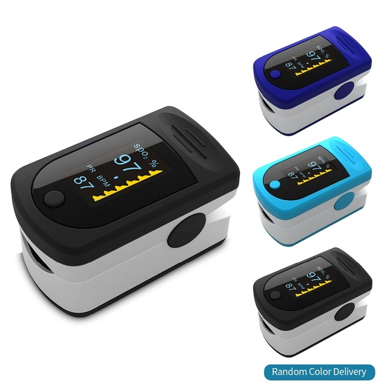 Blood Oxygen Monitor Finger Pulse Oximeter Oxygen Saturation Monitor (without Battery)