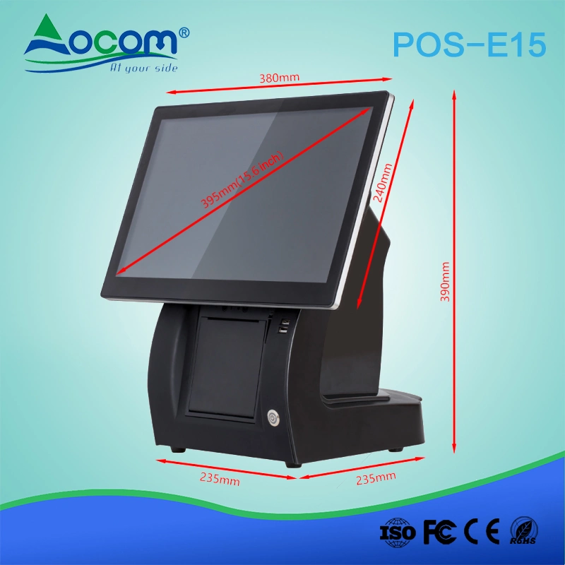 15 Inch Electronic Mobile POS Machine with Thermal Printer