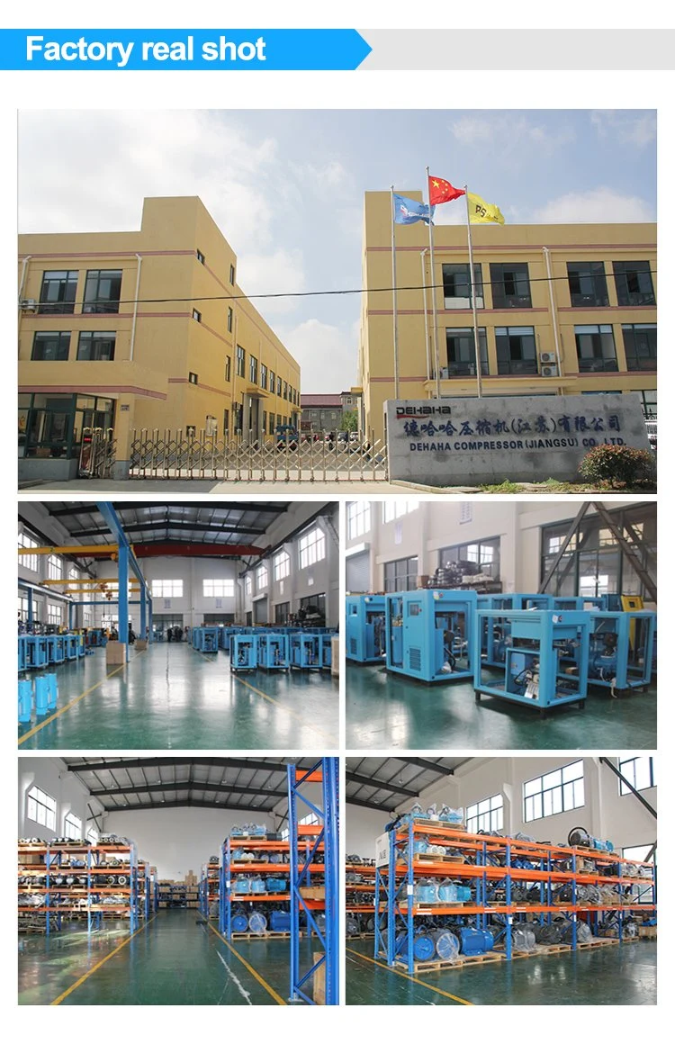 Air End Affortable China Screw Air Compressor of Twin-Stage Rotor Screw Compressor