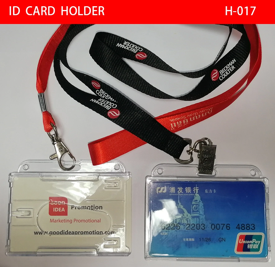 Plastic ID Card Holder, Bank Card Holder, Promotional Gift Card Holder