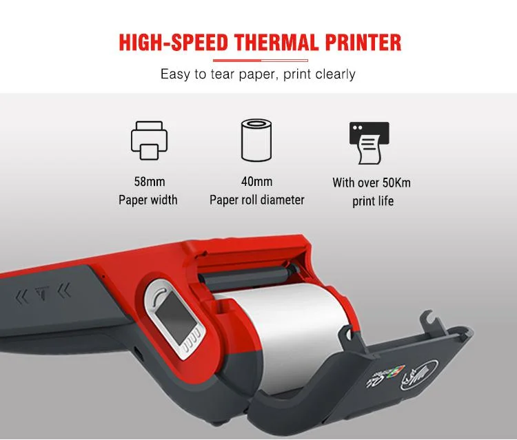 Barcode Scanner Fingerprint Biometric Android System POS (HCC-Z100C)