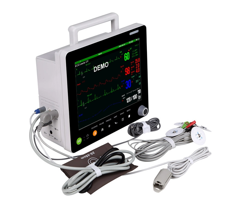 Sinnor Spr9000V/Vet12V Multi Parameter Monitor Veterinary Monitor Etco2 Portable Monitor AG Bis