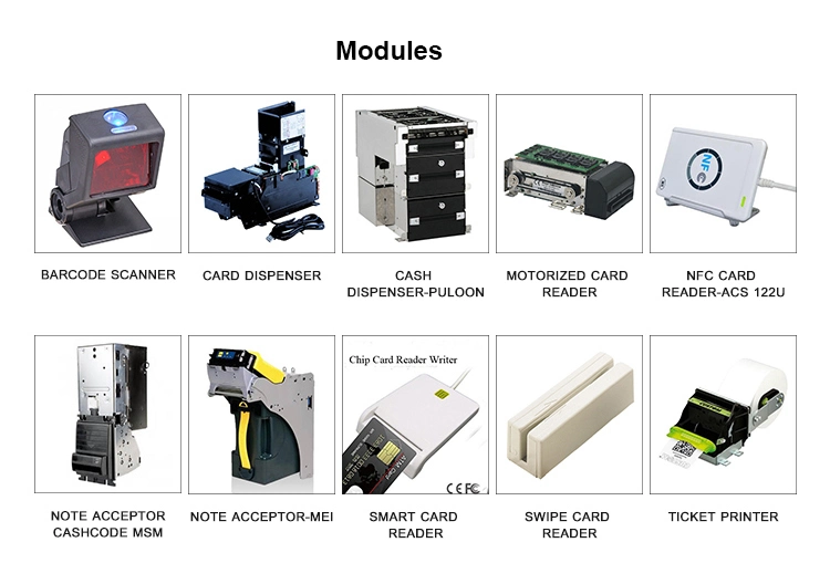 Touch Screen Self Payment POS Kiosk Self Service Vending Machine Terminal Self Service Kiosk