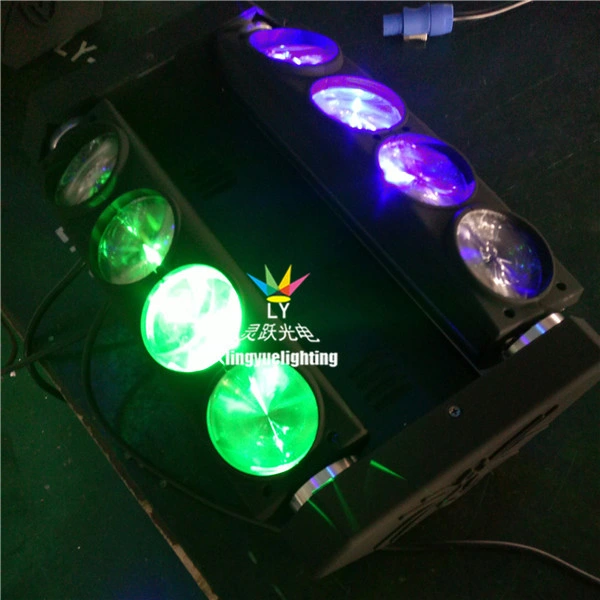 8X10W RGBW 4in1 LED Dicso DJ Beam Spider Moving Head Light