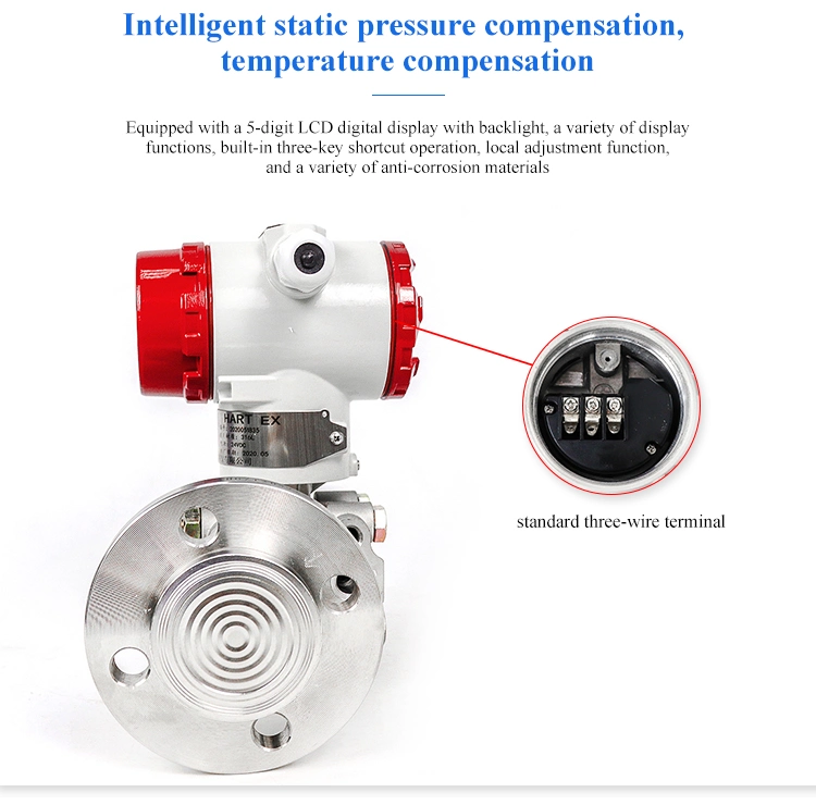 Waster Water Level Sensor Level Pressure Sensor High Accuracy Pressure Level Sensor