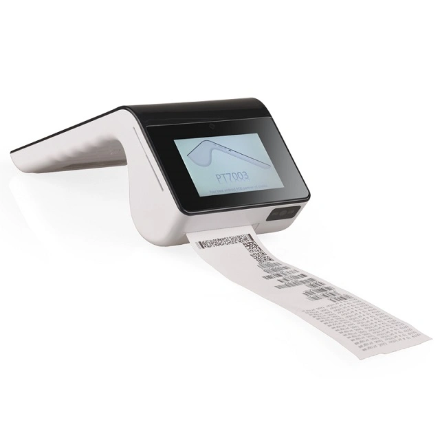 2D Barcode Scanner Bluetooth All in One POS System for Restaurant Payment POS Termianl PT7003