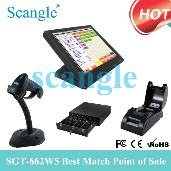 15inch All in One Touch Screen POS System/POS Terminal