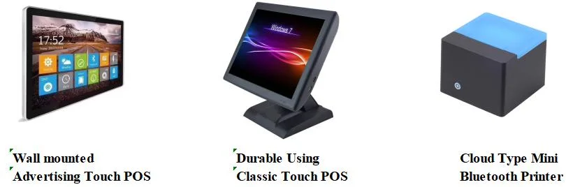 Android Handheld POS Machine Barcode Scanner NFC Camera and Speaker