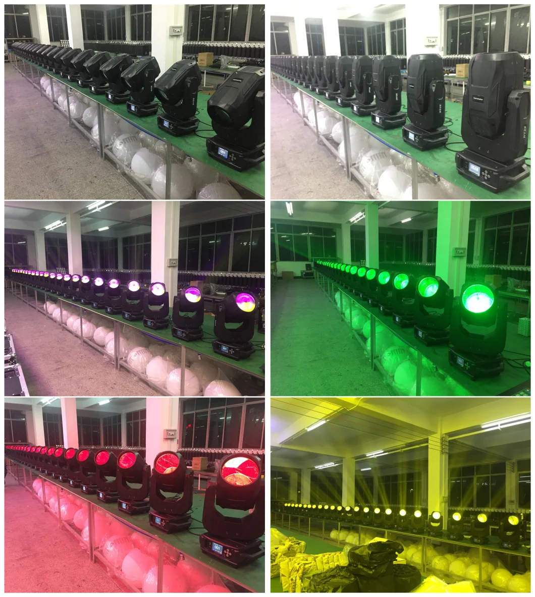 260W Pattern Effects Beam Spot Moving Head Moving Gobo Lights
