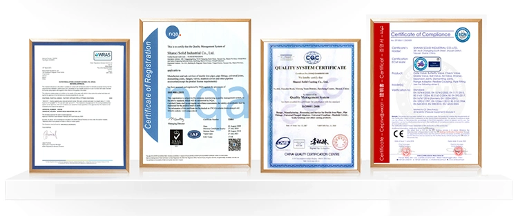 Ductile Iron Universal Flexible Stepped Coupling for Di Pipe or GRP Pipe