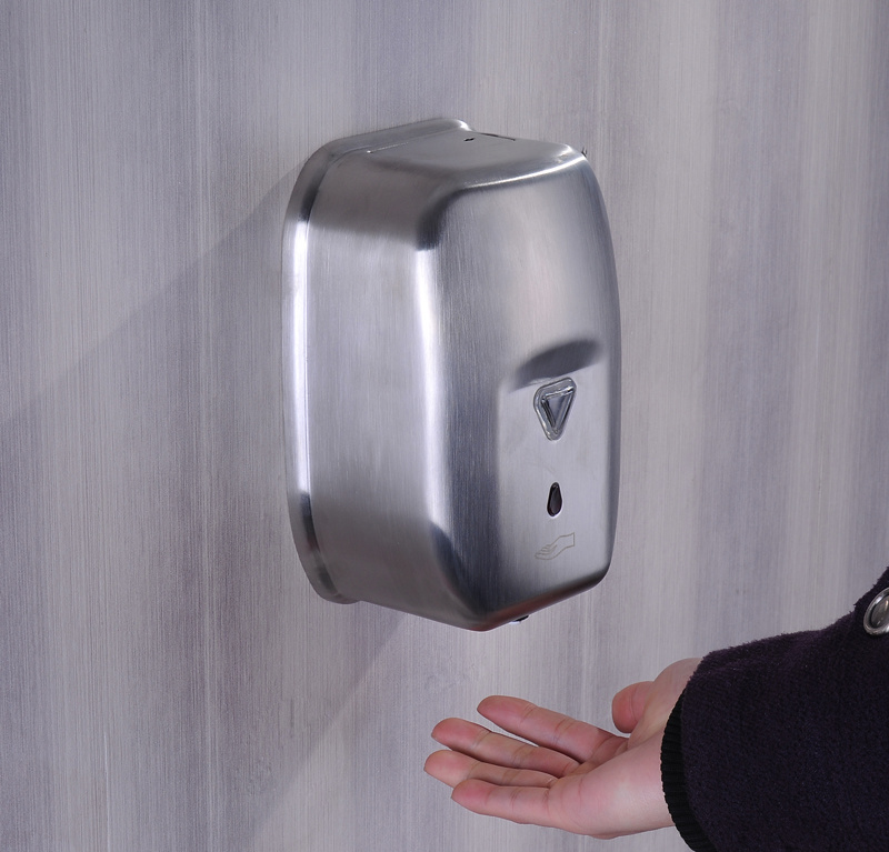1200ml Large Capacity Stainless Liquid Auto Soap Dispenser Foam Soap Dispenser for Hotel