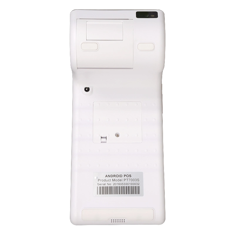 Mobile Commerce Smart NFC EMV POS Terminal for Cash Register with Bluetooth WiFi 4G Thermal Printer and Scanner PT7003