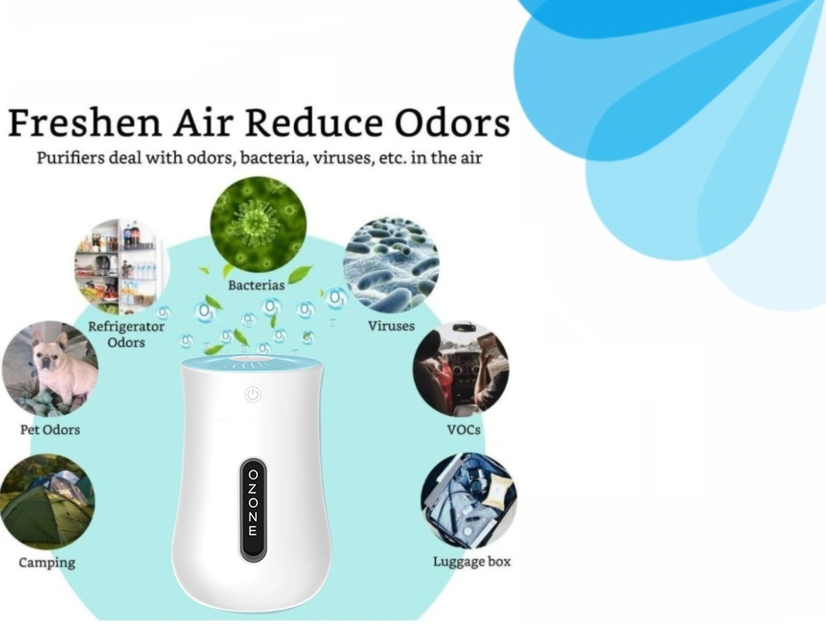 Health Care Ozone Generator Sterilization Oxygen Making Machine Portable Air Purifier