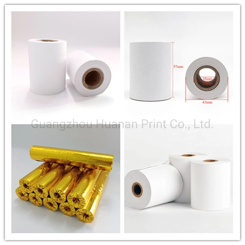 Customized Thermal Paper Roll for POS Printer 50-75GSM