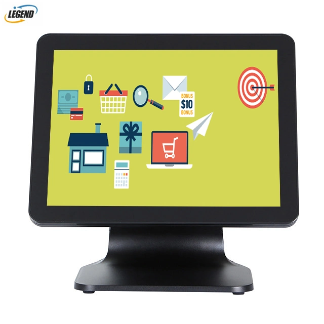 POS Machine Dual Screen 15 +12 Inch All in One POS Till Machine