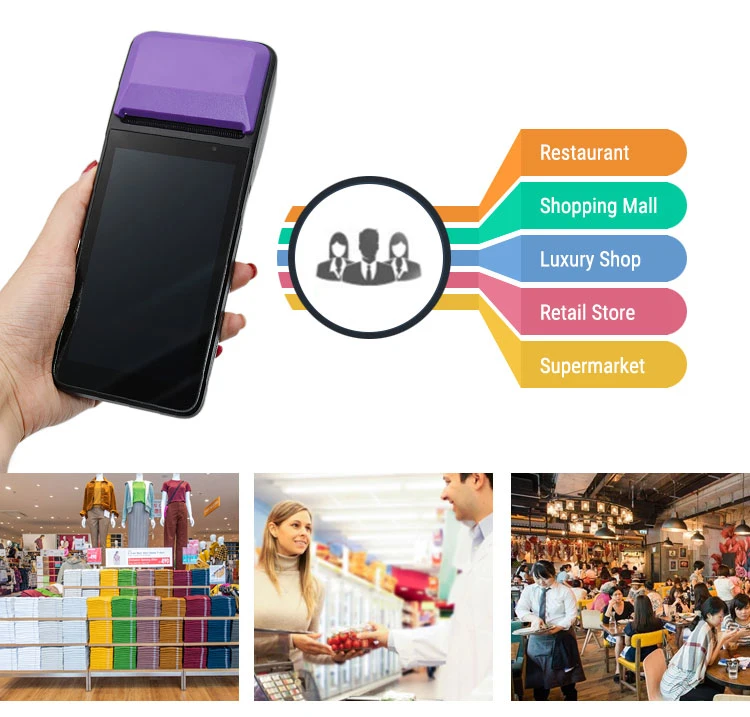 Billing POS Machines Terminal Price Point of Sale Order Cash Register Mobile POS System (R330C)