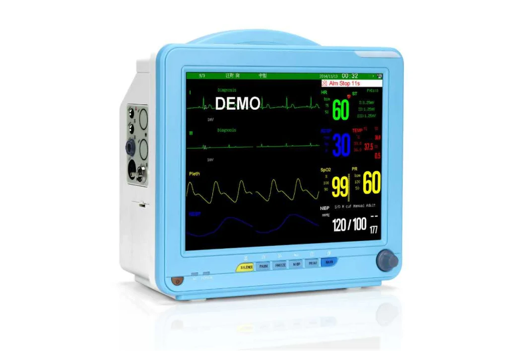 Sinnor Snp9000n Cardiac Monitor SpO2 Blood Pressure Monitor/Patient Monitor/ECG Monitor